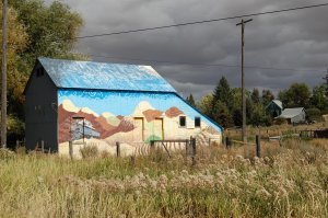 Barn mural, Uniontown